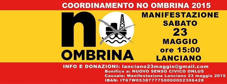 Manifestazione Stop Ombrina 23-5-15