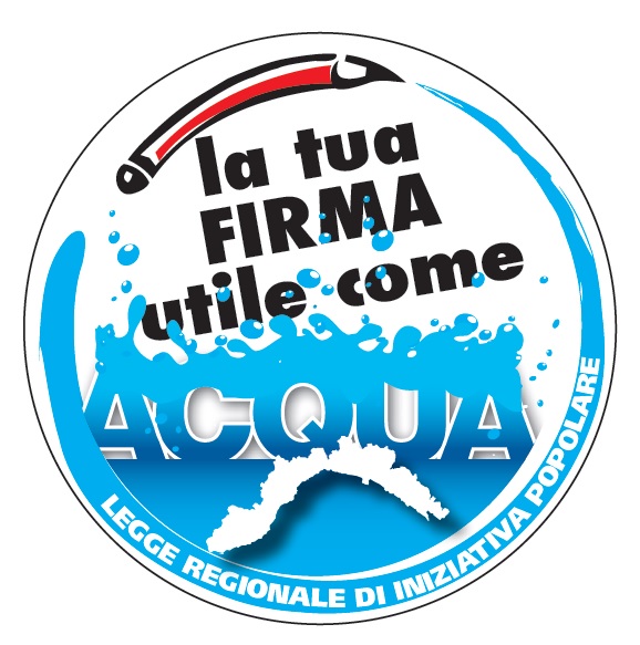 Logo campagna raccolta firme legge iniz. pop. Liguria 
