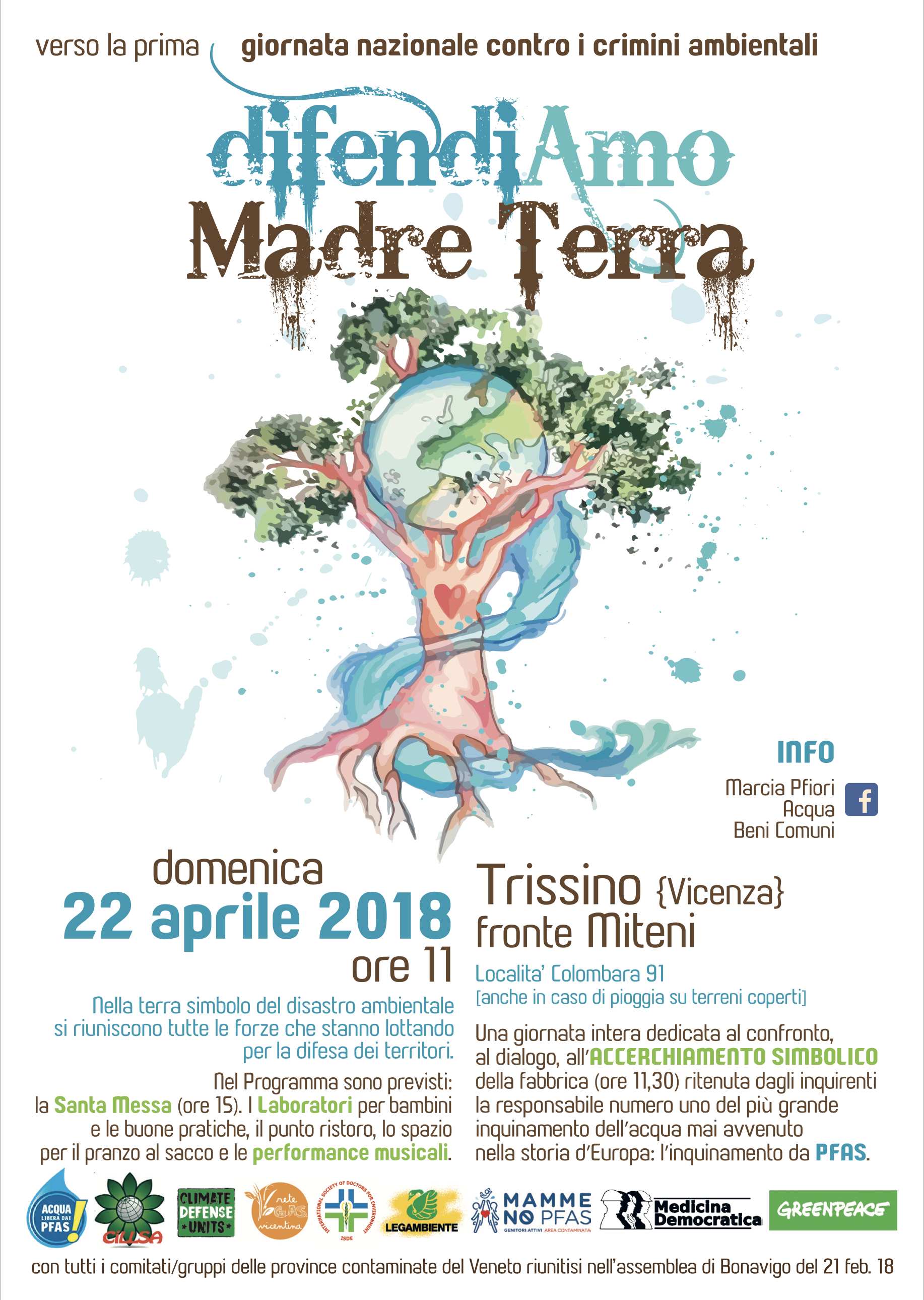 A5 fronte manifestazione NO-PFAS Trissino 22-4-18