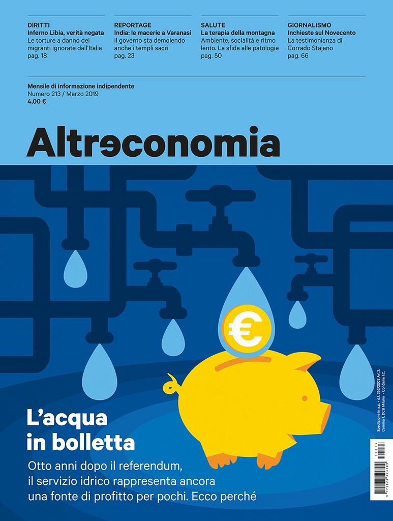 Altreconomia acqua pubblica marzo 2019