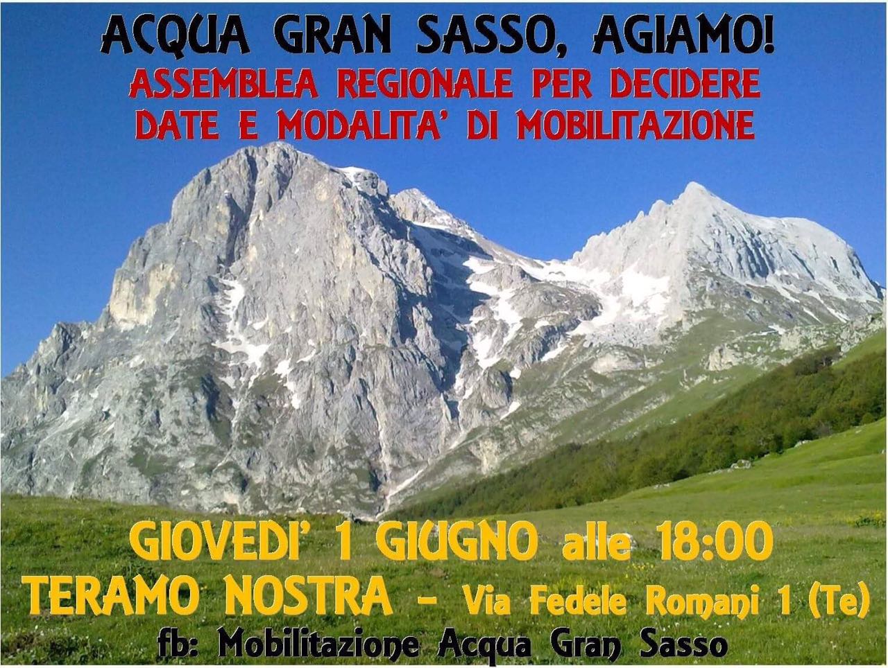 Assemblea mobilitazione Gran Sasso 1-6-17