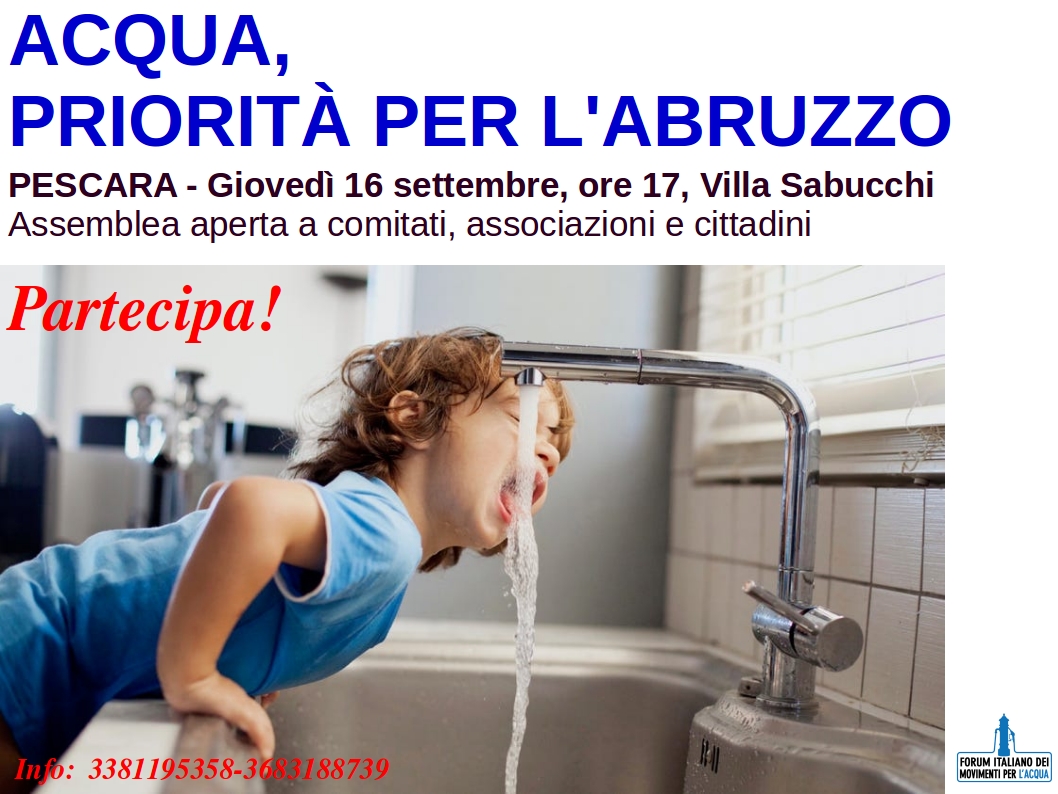 Assemblea pubblica AcquaPrioritàAbruzzo 16 09 2021 invito