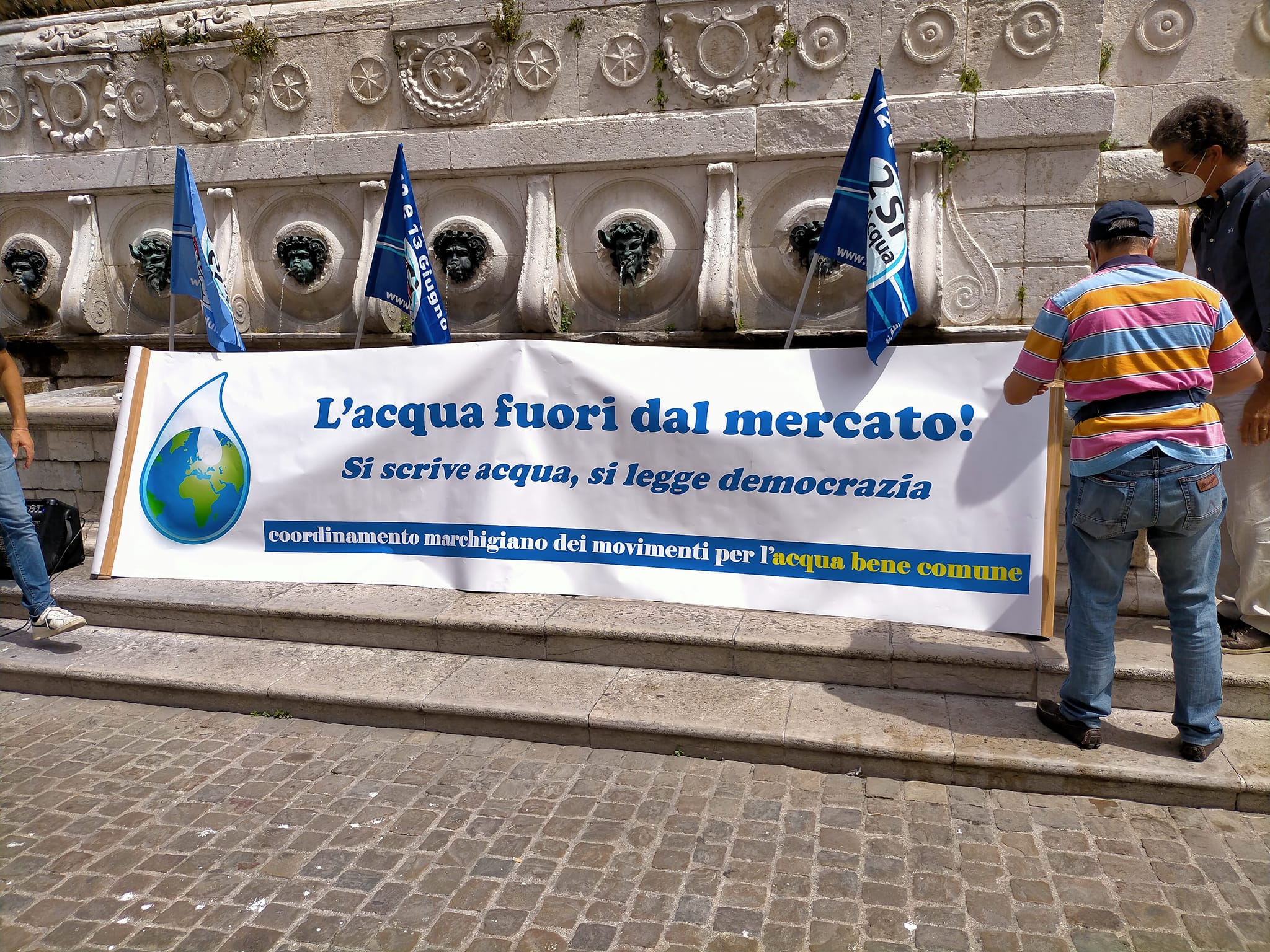 Foto iniziativa decennale referendum Ancona 11 6 21 5