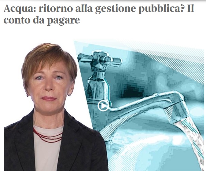 Gabanelli acqua