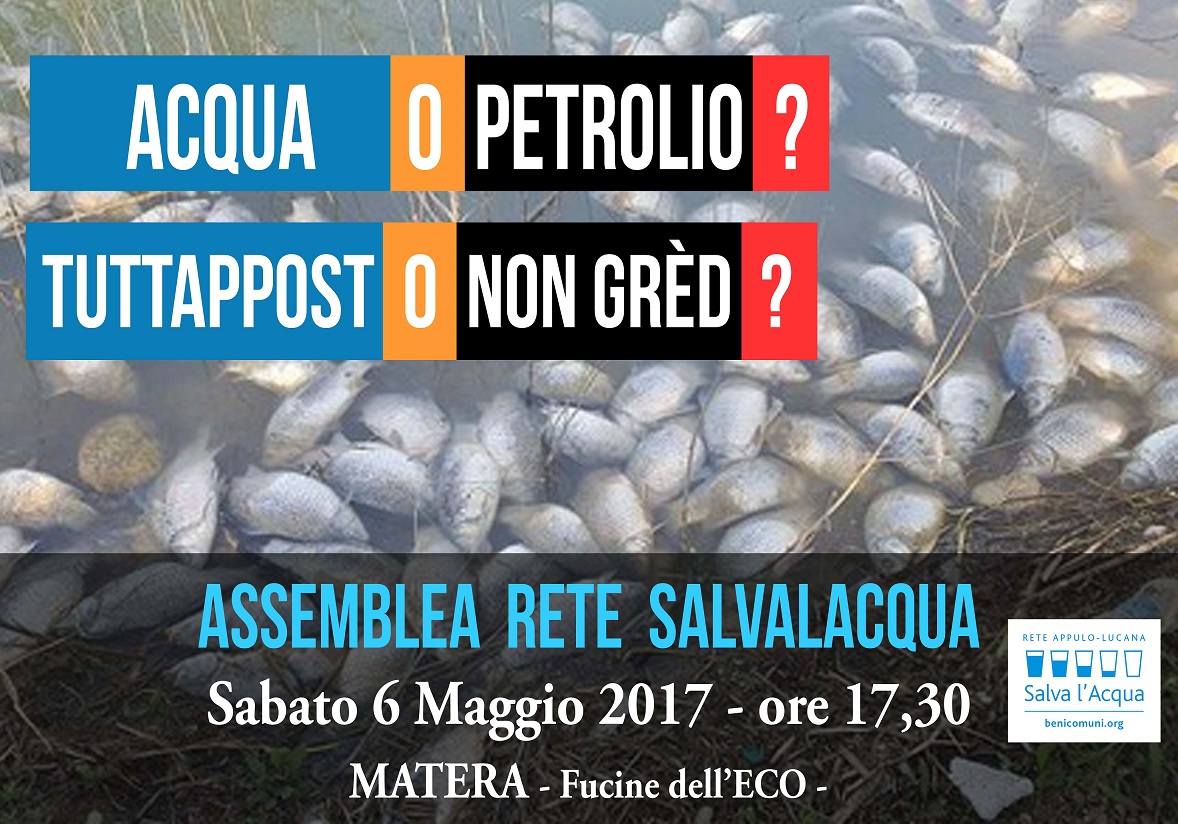 Locandina assemblea rete salva acqua Matera 6-5-17 bassa