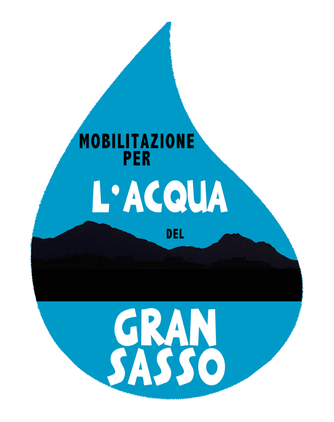 LogoMobilitazioneAcqua Gran Sasso
