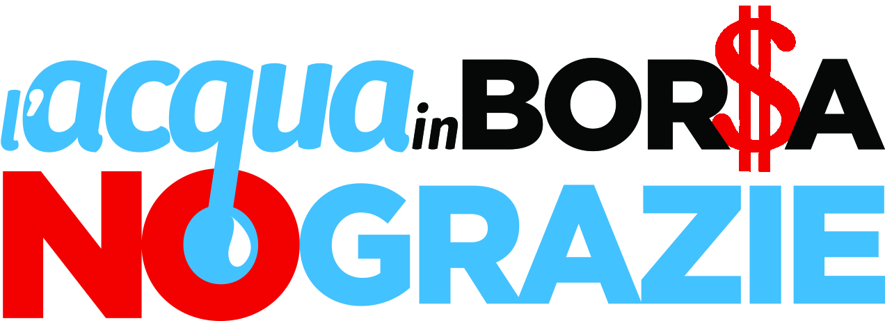 Logo acqua in borsa