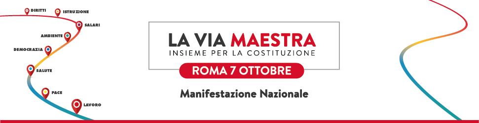 La via maestra Banner A4