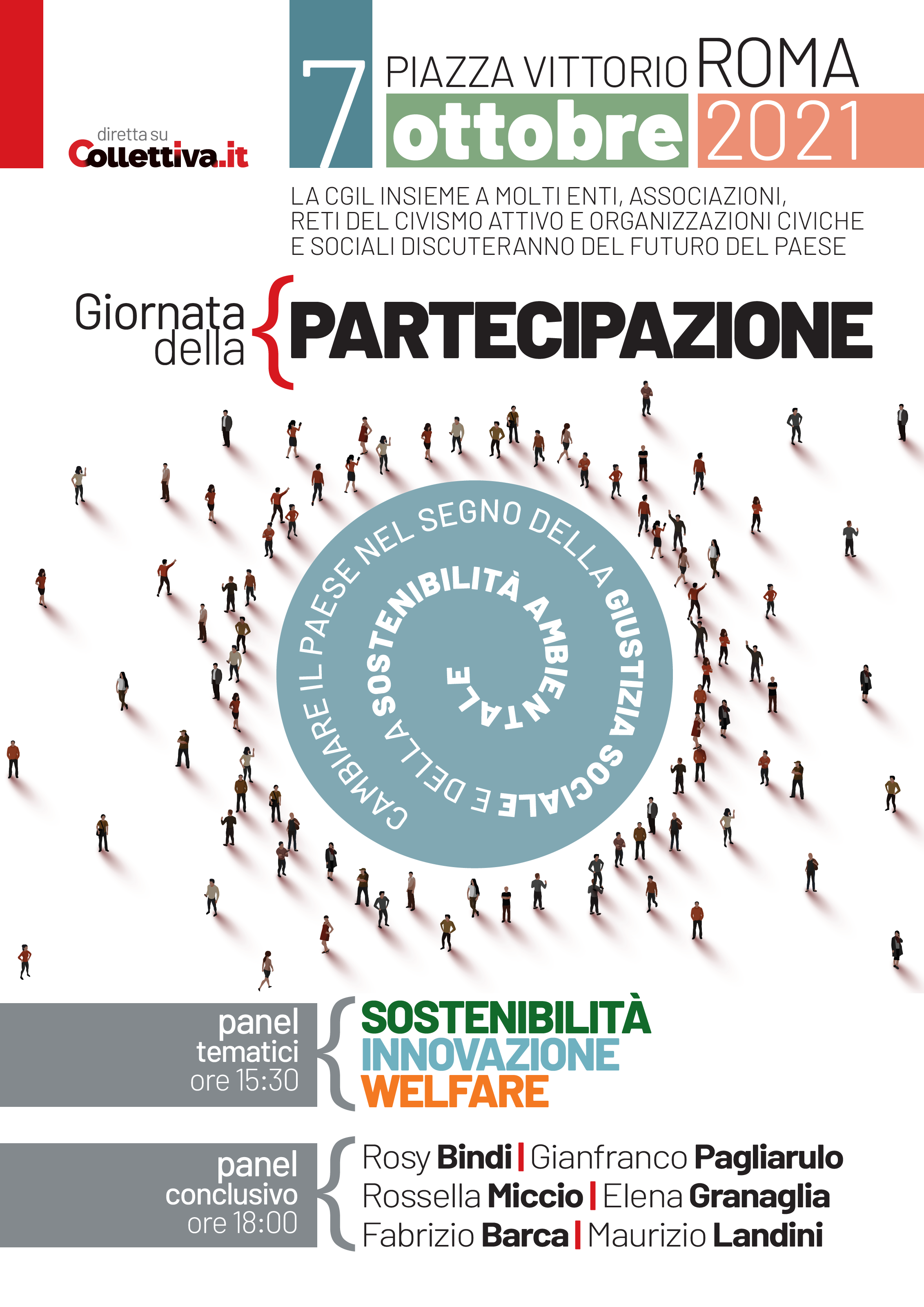 Locandina Giornata della partecipazione 7 ott 2021 A4