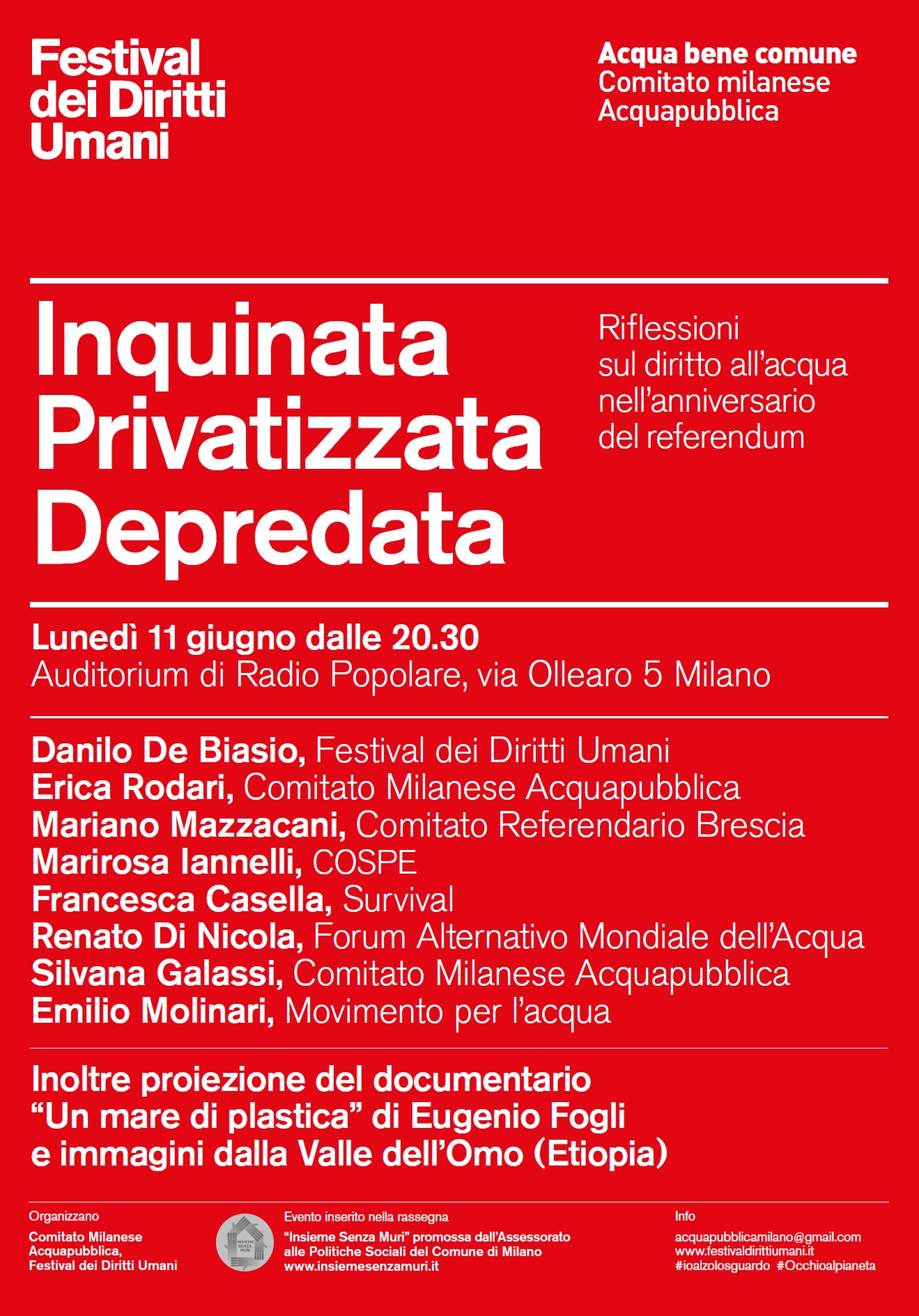 Locandina iniziativa Milano 11-6-18