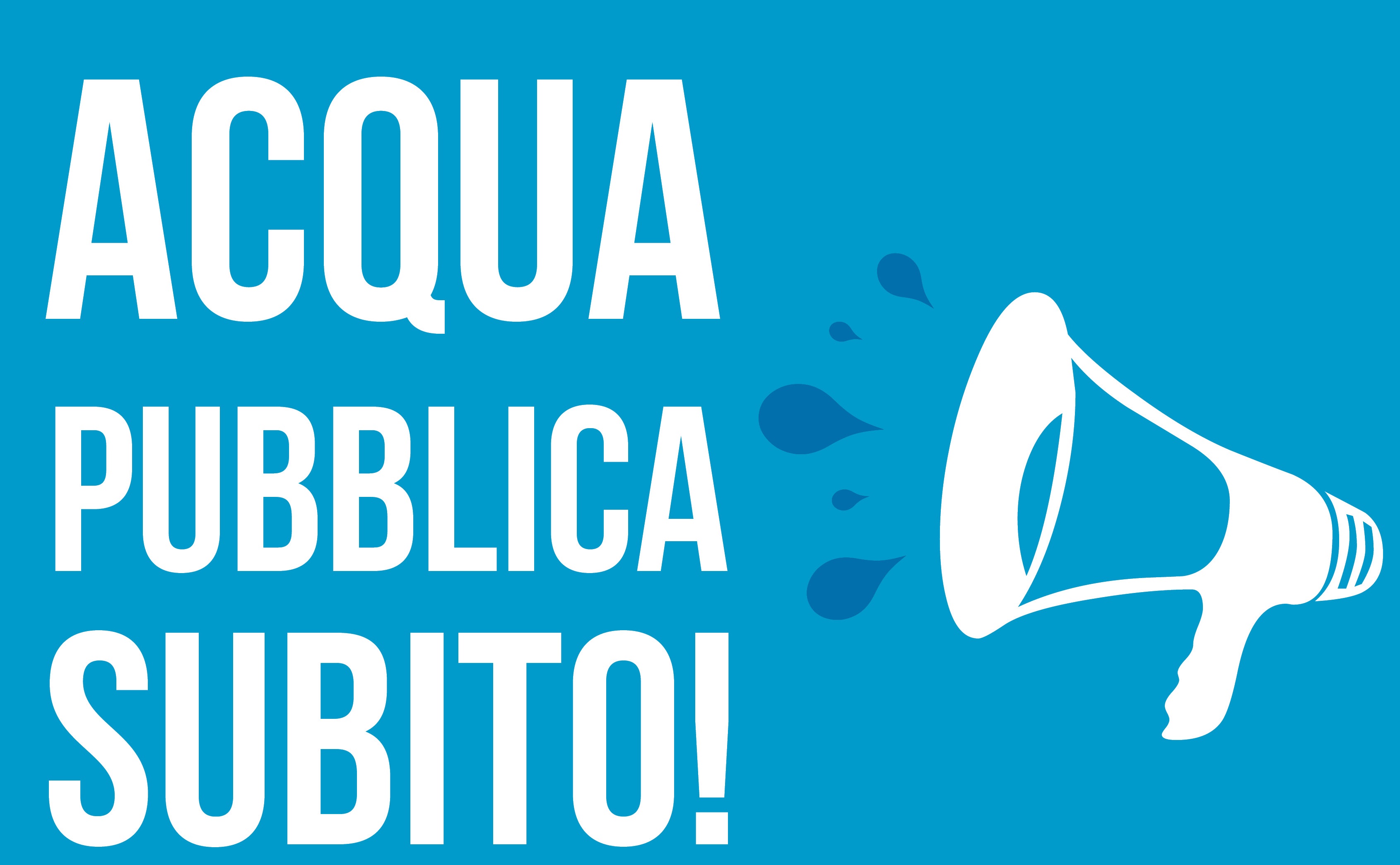 acqua pubblica subito